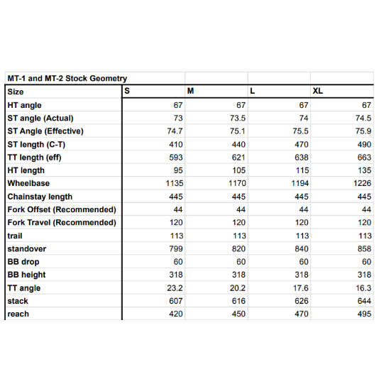 Mosaic MT-2 Titanium Hardtail Mountain Bike Frameset - 2023, X-Large