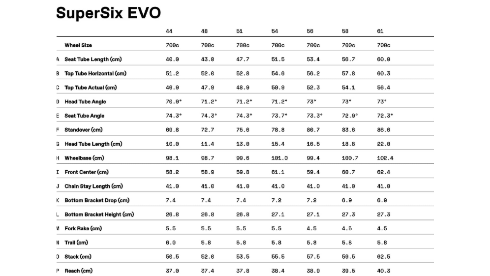 Cannondale SuperSix EVO 2 Road Bike - 2023, 58cm