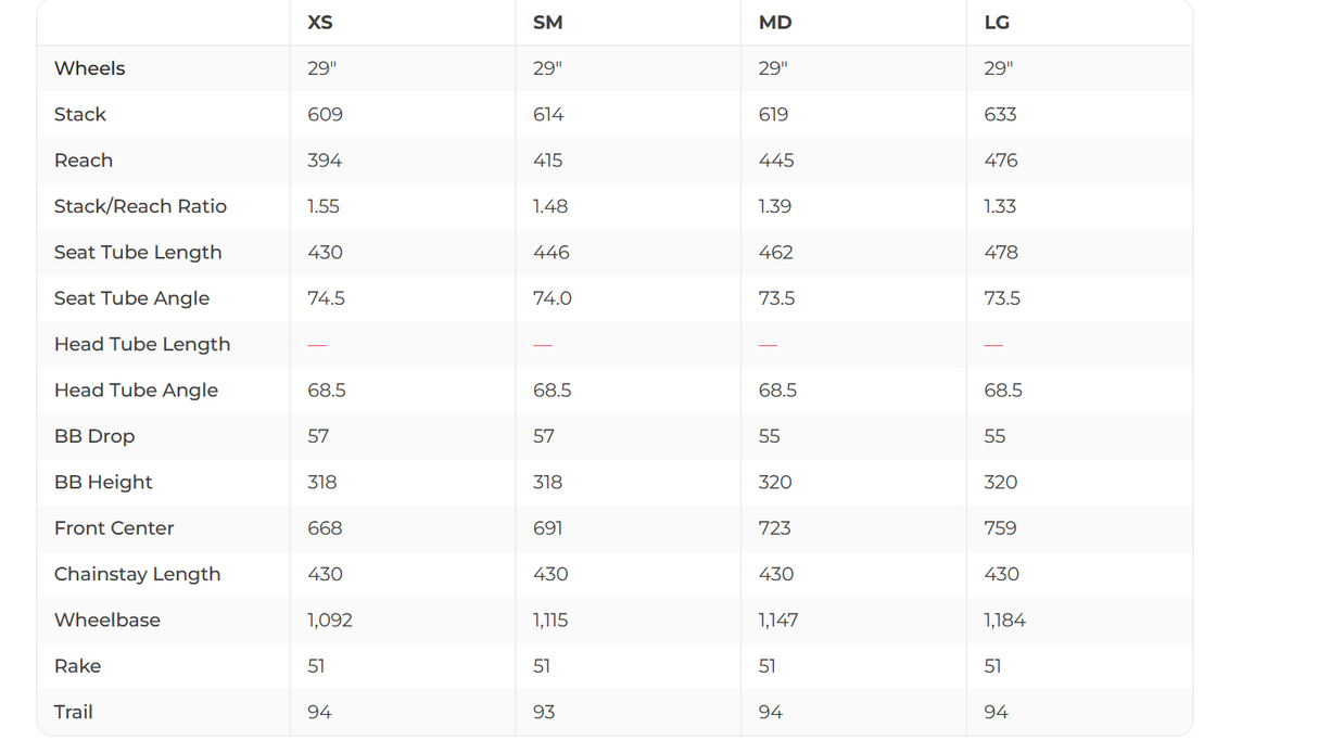 Factor Lando HT XTR Mountain Bike - 2025, Medium