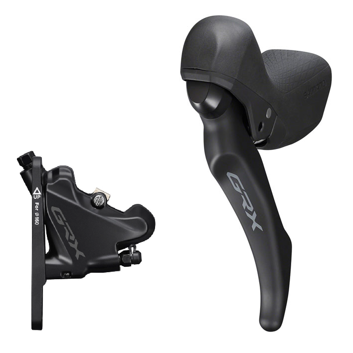 Shimano GRX BL-RX600-L Left Front Hydraulic Disc Brake Lever & Caliper – 11-Speed – 1000mm Hose – OEM