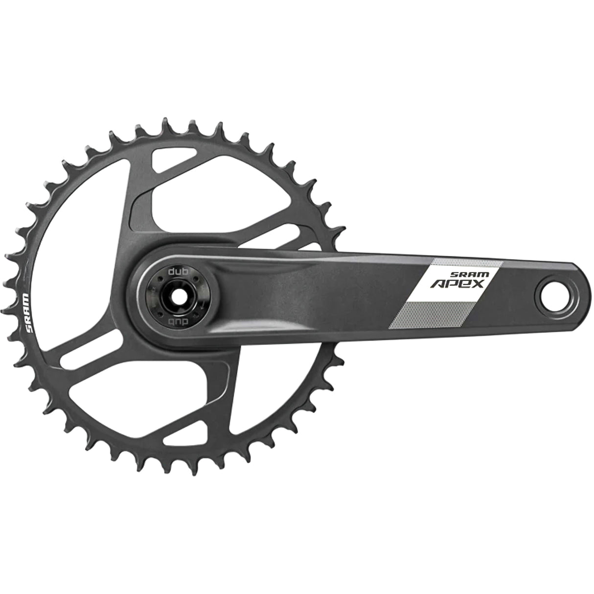 SRAM Apex 1 D1 Wide DUB Crankset – 42T, 172.5mm, 1x12-Speed