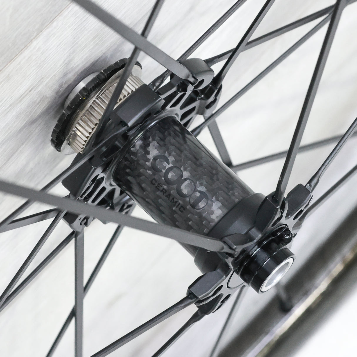Fulcrum Racing Zero CMPTZN TLR Carbon Center Lock Disc Brake Wheelset - 700c, XDR 12-Speed