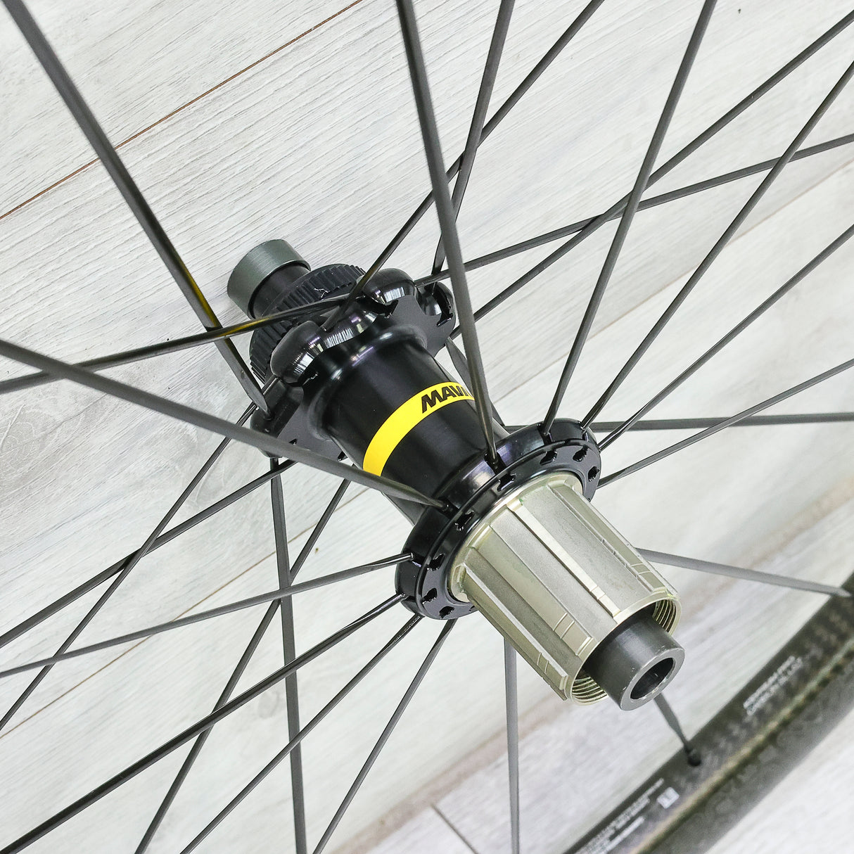 Mavic Ksyrium Pro TDF Edition Carbon Disc Wheelset - 700c, Center Lock, HG 11-Speed