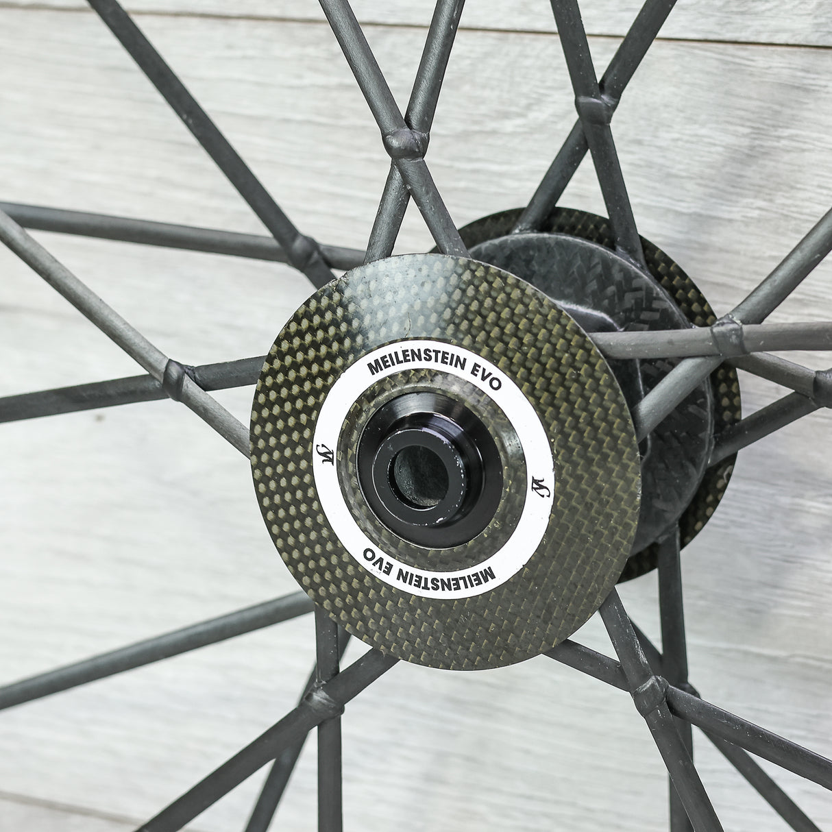 Lightweight Mielenstein Obermeyer EVO Carbon Disc Wheelset - 700c, Tubeless, Center Lock, Campagnolo 12-Speed