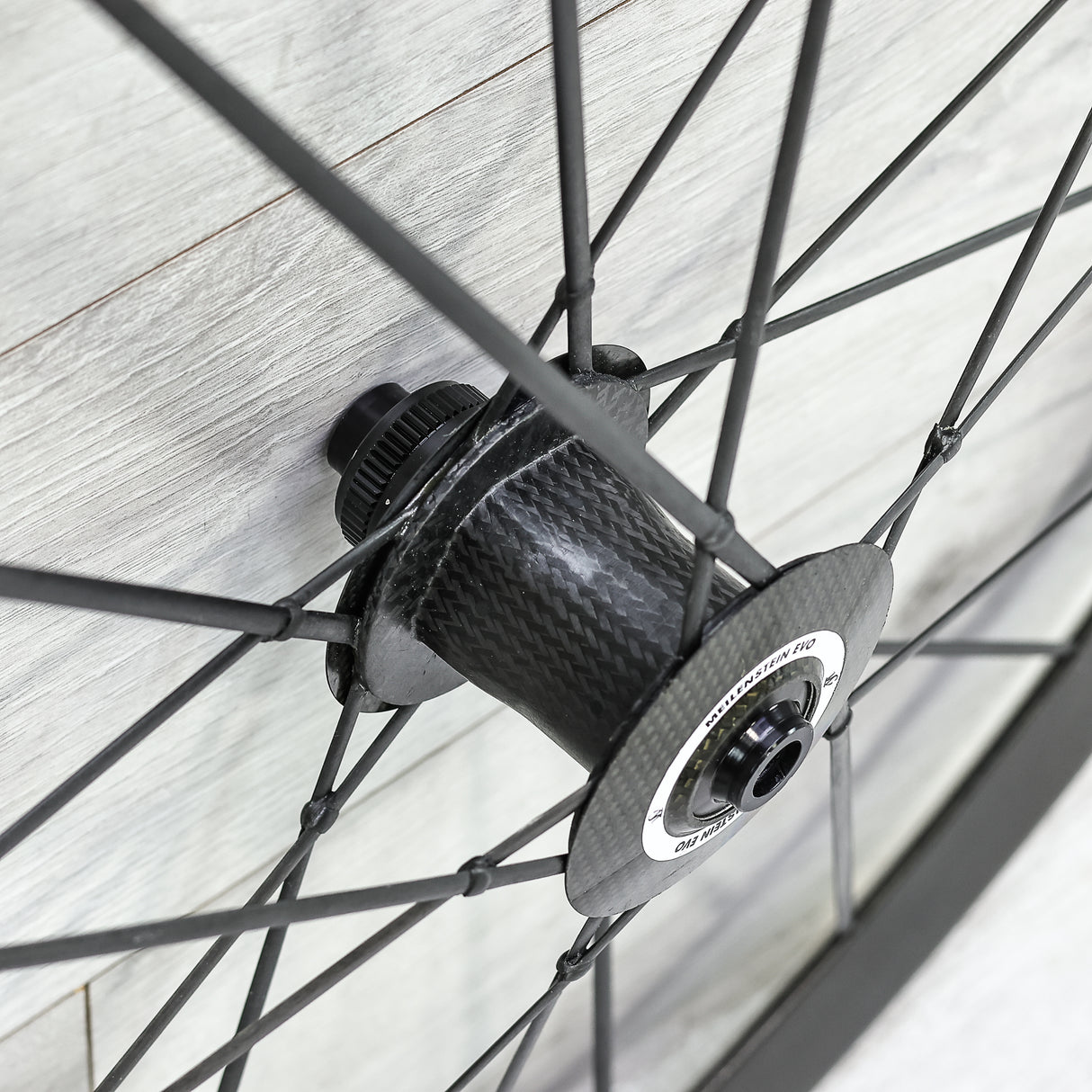 Lightweight Mielenstein Obermeyer EVO Carbon Disc Wheelset - 700c, Tubeless, Center Lock, Campagnolo 12-Speed