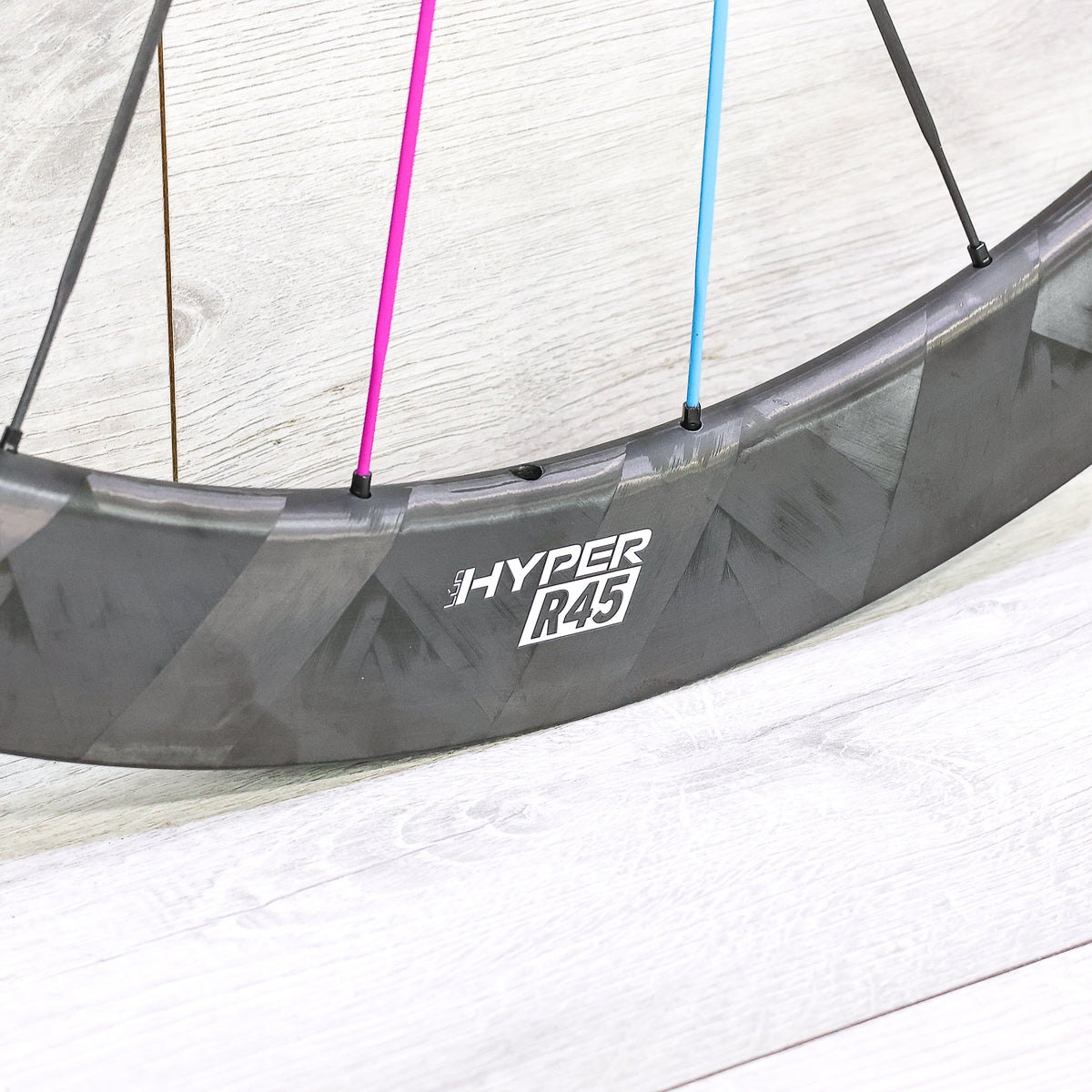Winspace Lún HYPER R45 Carbon Road Wheelset - 700c, Tubeless, Rim Brake, SRAM XDR 12-Speed