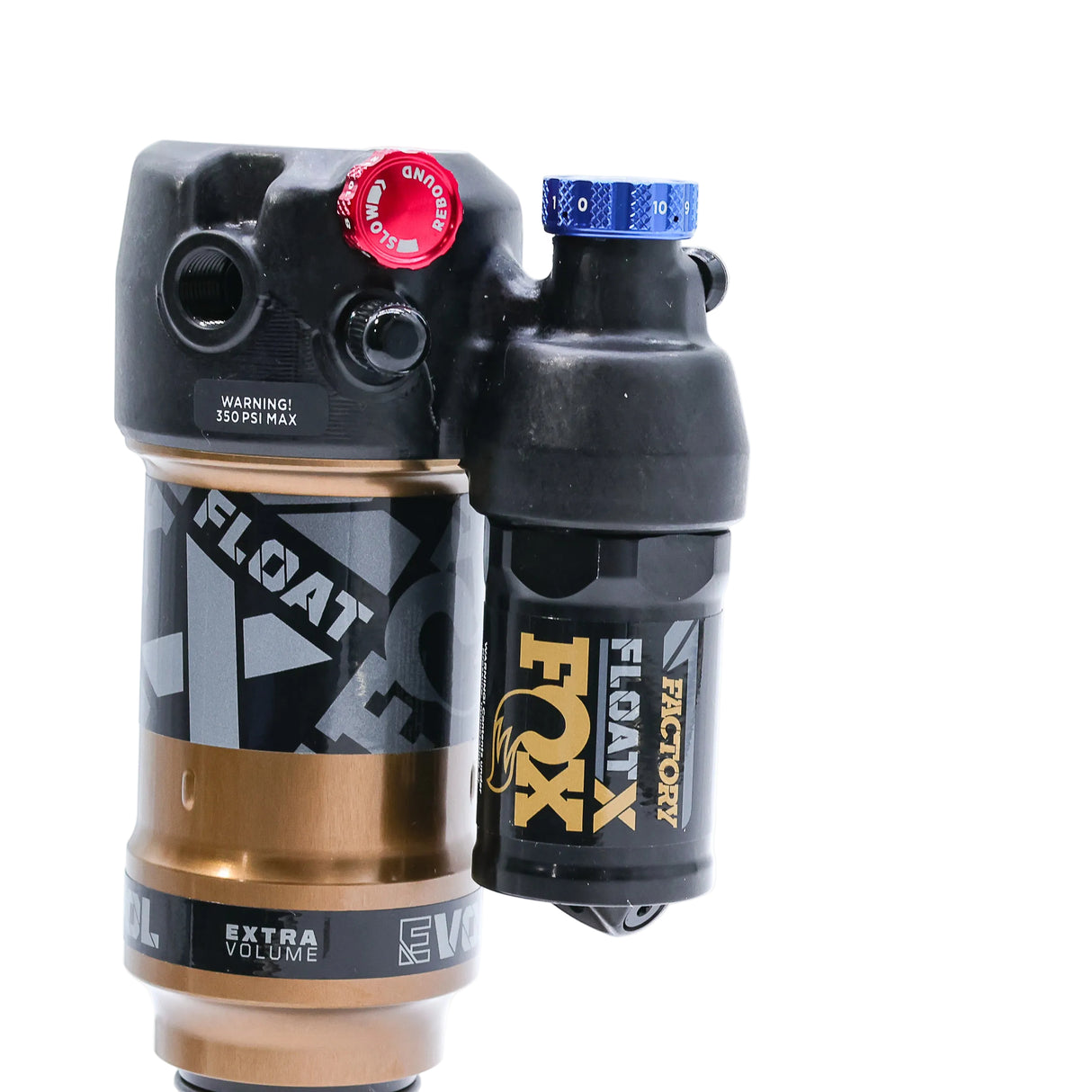 2022 Fox Factory Float X Rear Shock - 165x45mm - 2pos-Adj, Evol LV