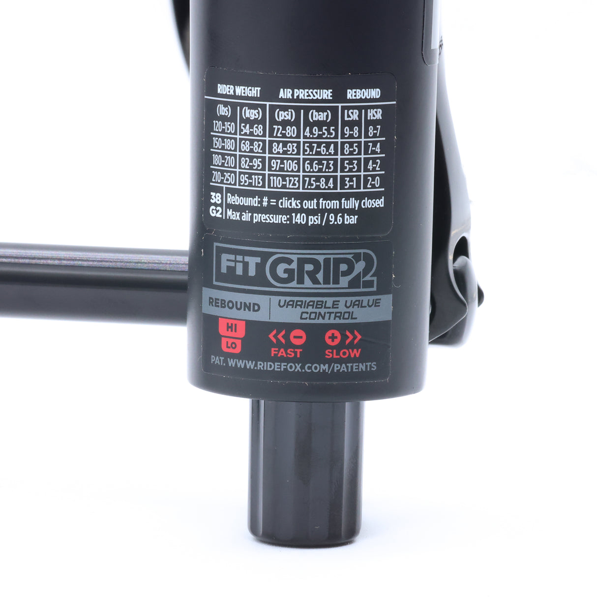 Fox 38 Performance Elite Float 27.5" 170mm Travel 44mm Rake Fork