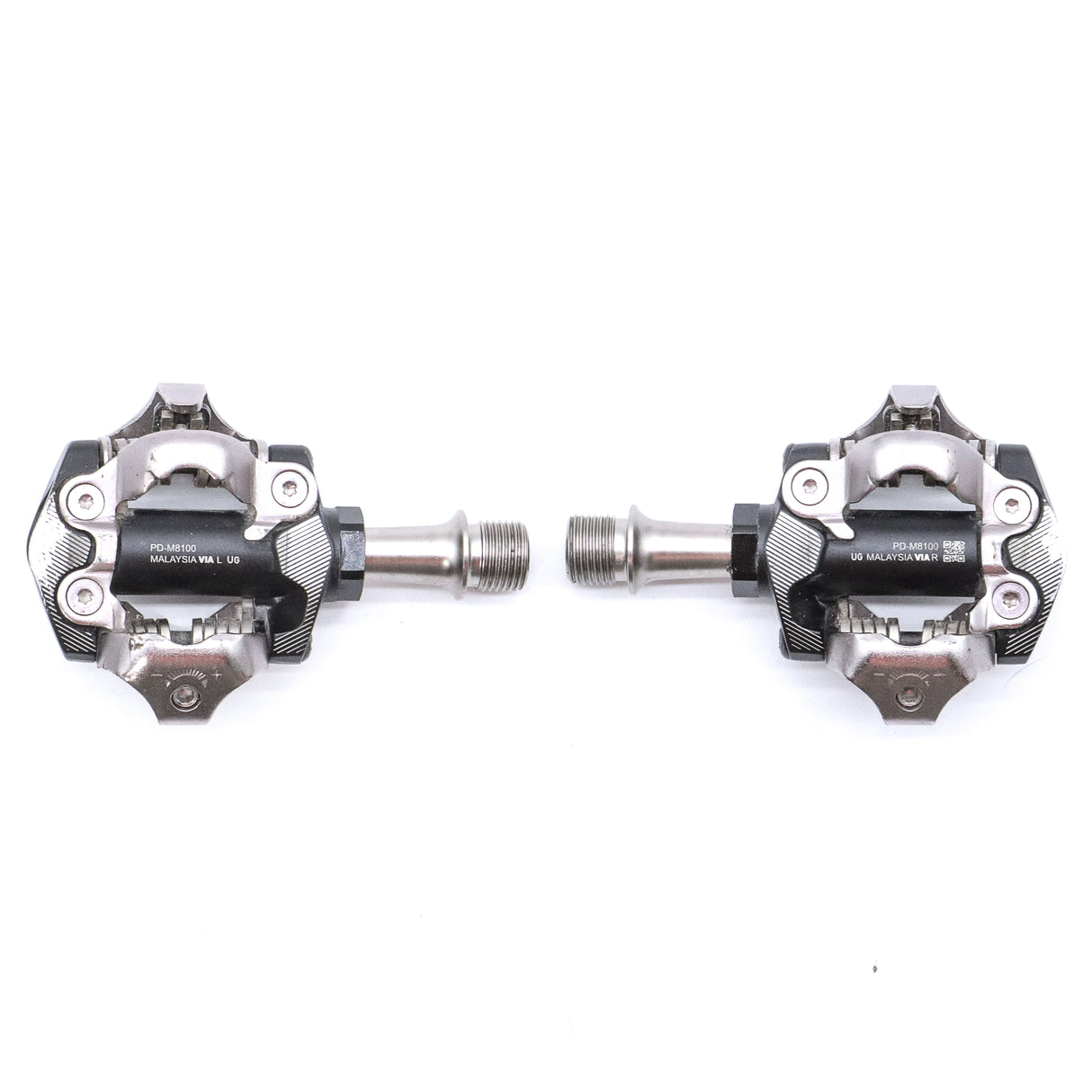 Shimano PD-M8100 XT MTB Clipless Pedals - 344g, 55mm