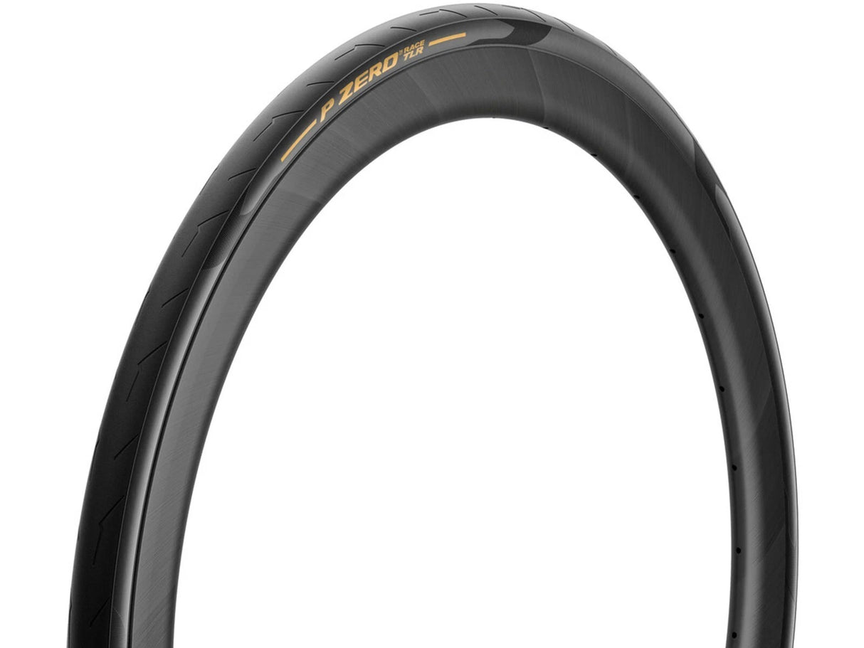 Pirelli P Zero Race TLR 700x26c Road Tire – Tubeless, SmartEVO, SpeedCORE, Gold Colour Edition