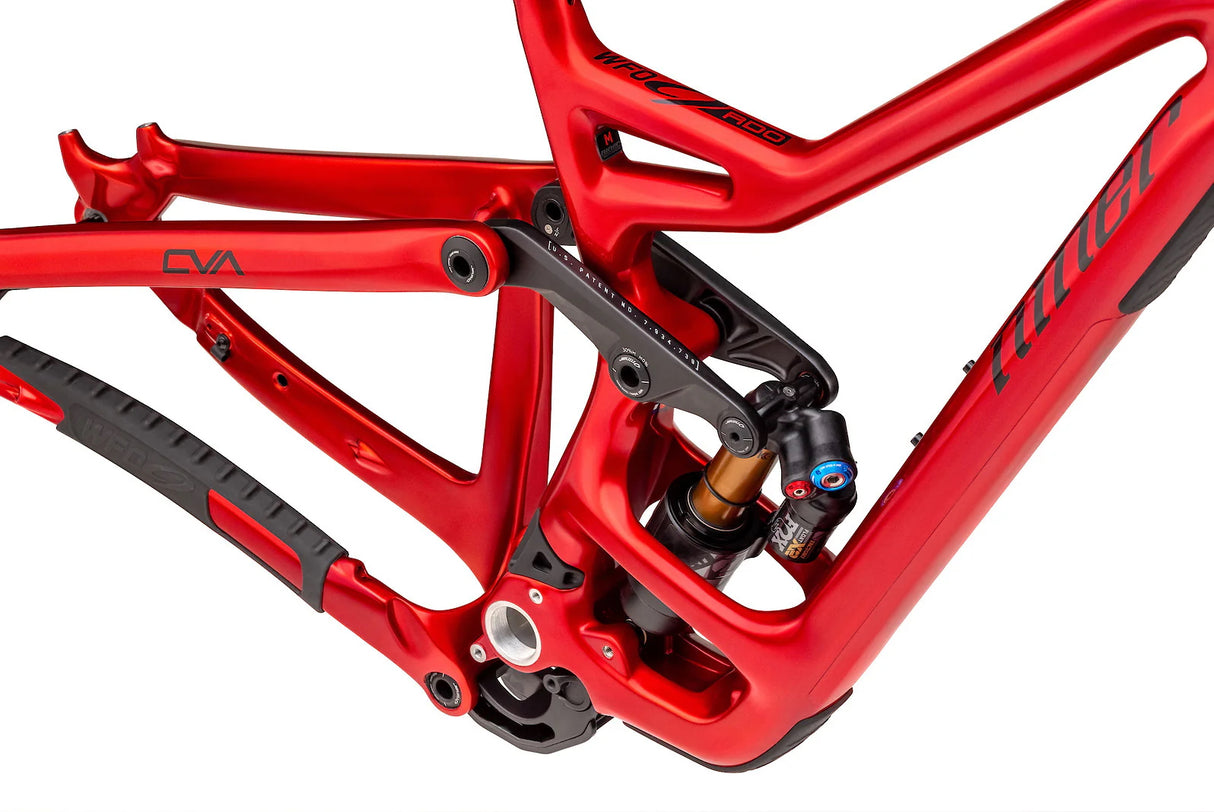 Niner WFO 9 RDO Full Suspension Frame – Fox Float X2 Factory, Hot Tamale Red