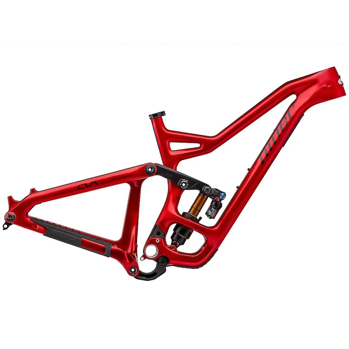 Niner WFO 9 RDO Full Suspension Frame – Fox Float X2 Factory, Hot Tamale Red