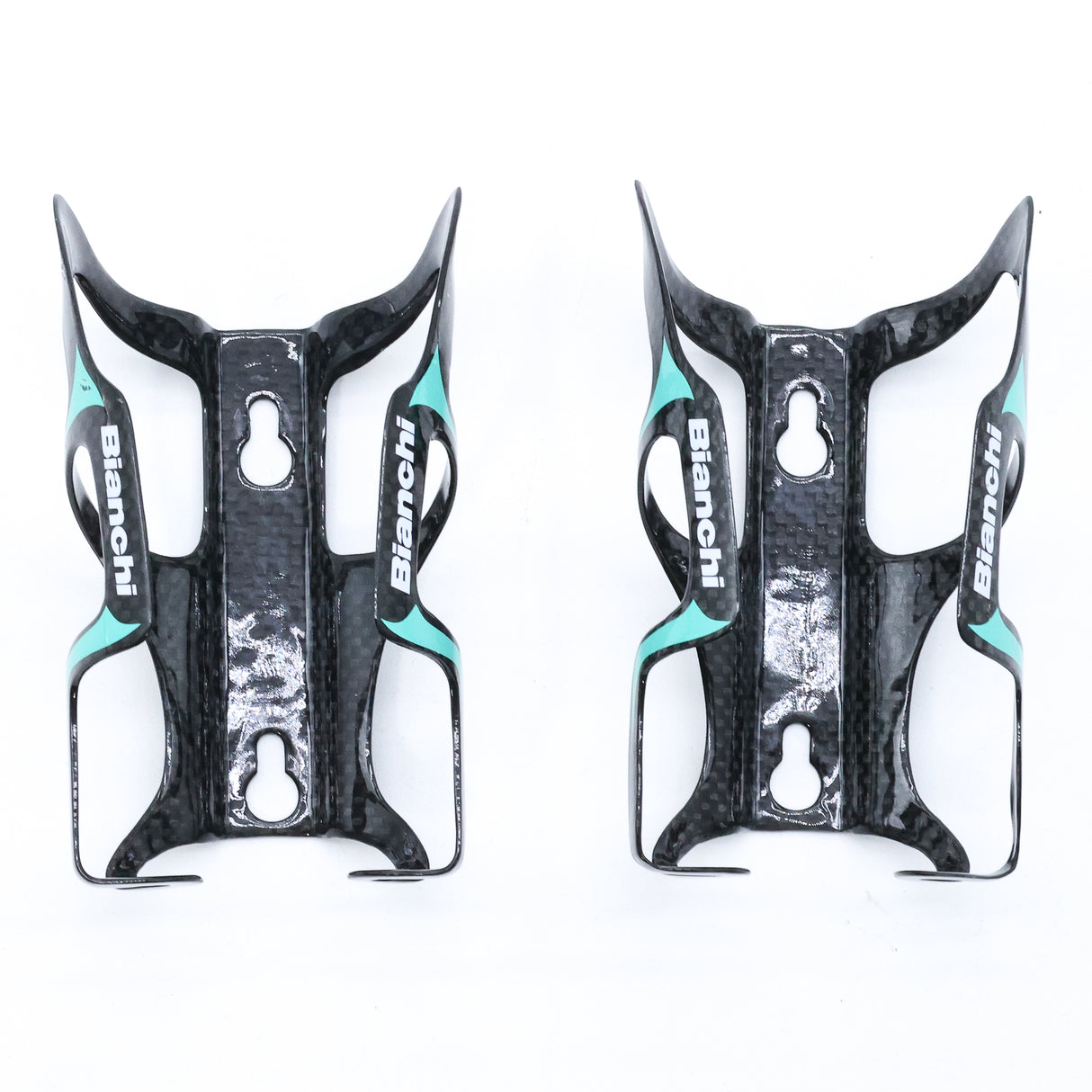 Bianchi Carbon Top Load Bottle Cages Pair - 60g
