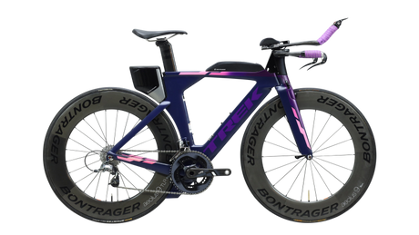 trek bikes for sale used purple and pink TT/Triathalon bike
