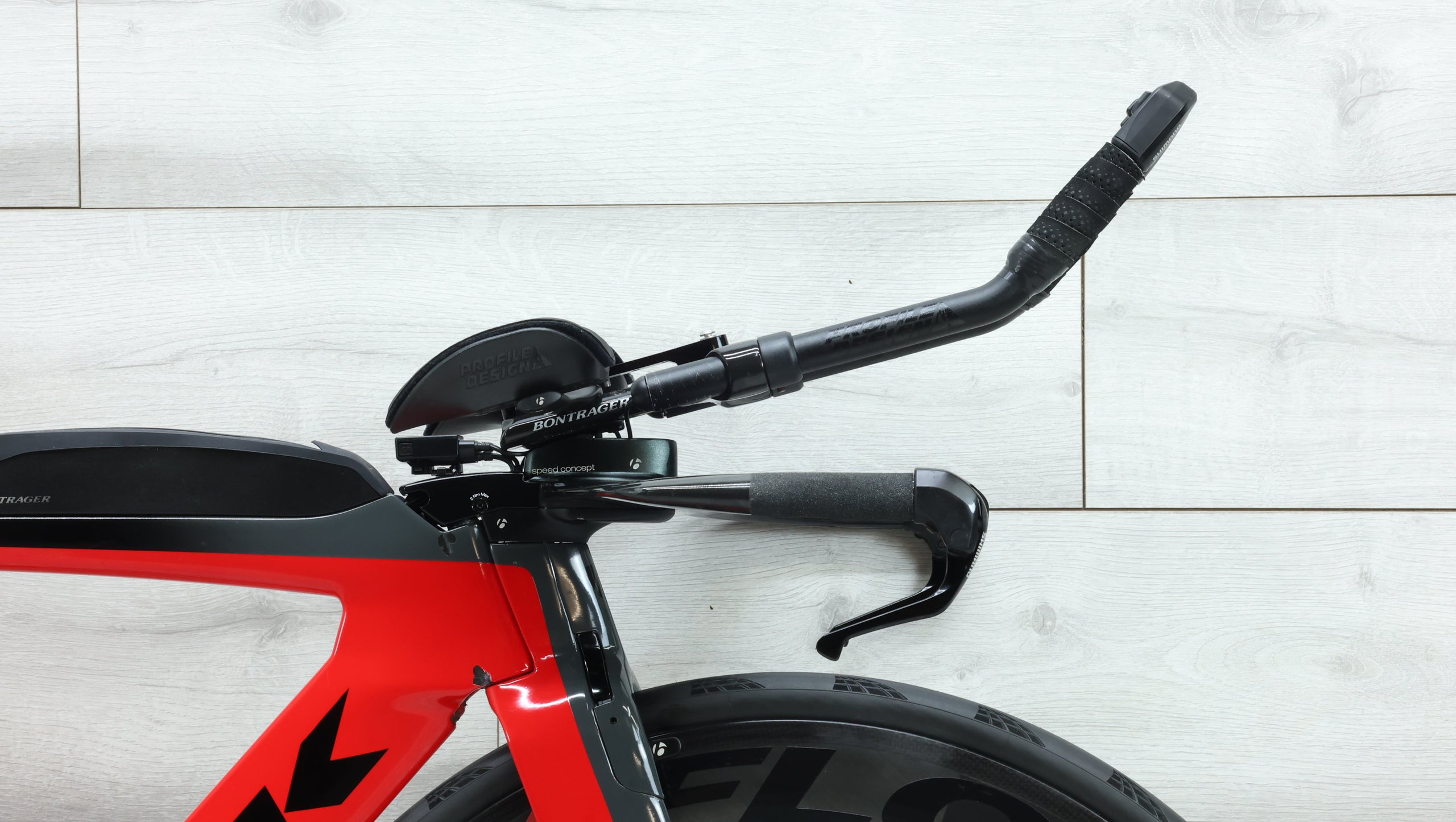 Tririg Alpha One Tri Bike Cockpit AeroCoach Ascalon Carbon Aerobar