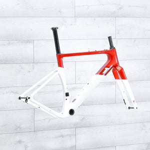3T Exploro Racemax Red/White 700c Gravel Bike Frameset - 2023, 51cm