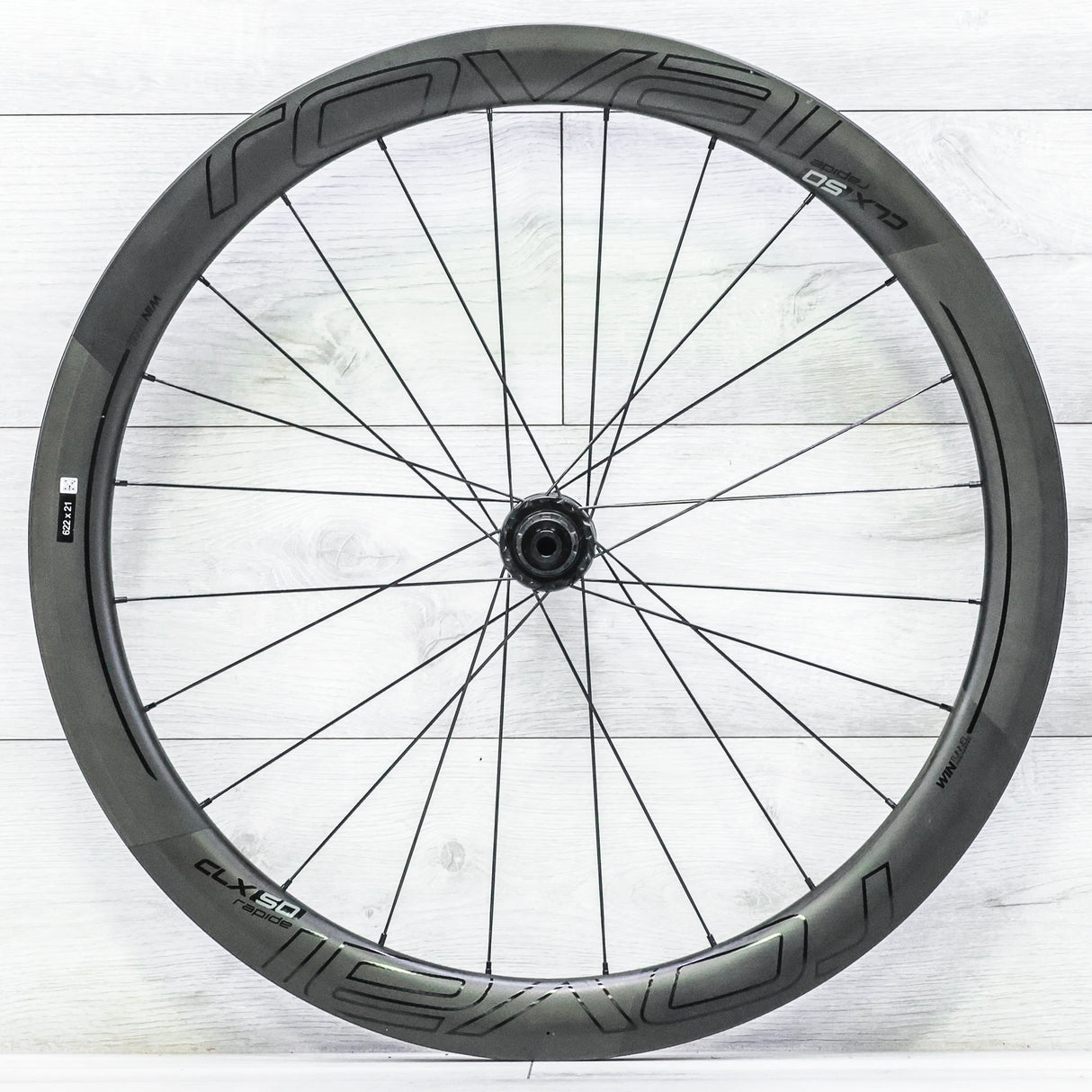 Roval Rapide CLX 50 Carbon Disc Wheelset – 700c, Tubeless, Center Lock, HG 11-Speed