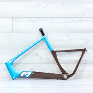 3T Exploro RaceMax Blue/Brown Gravel Bike Frameset Without Fork - 61cm