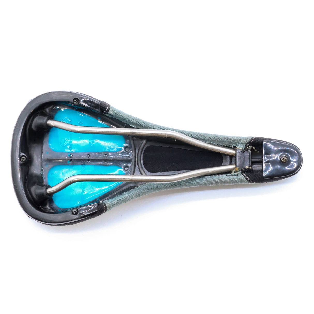 Moots Serfas Embroidered Kevlar Titanium Rails Bike Saddle - 125mm