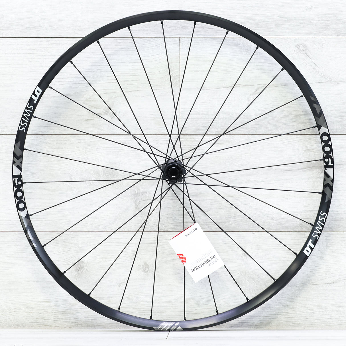 DT Swiss X1900 Spline 25 Alloy Center Lock Disc Brake Front Wheel - 15x110mm, 29"