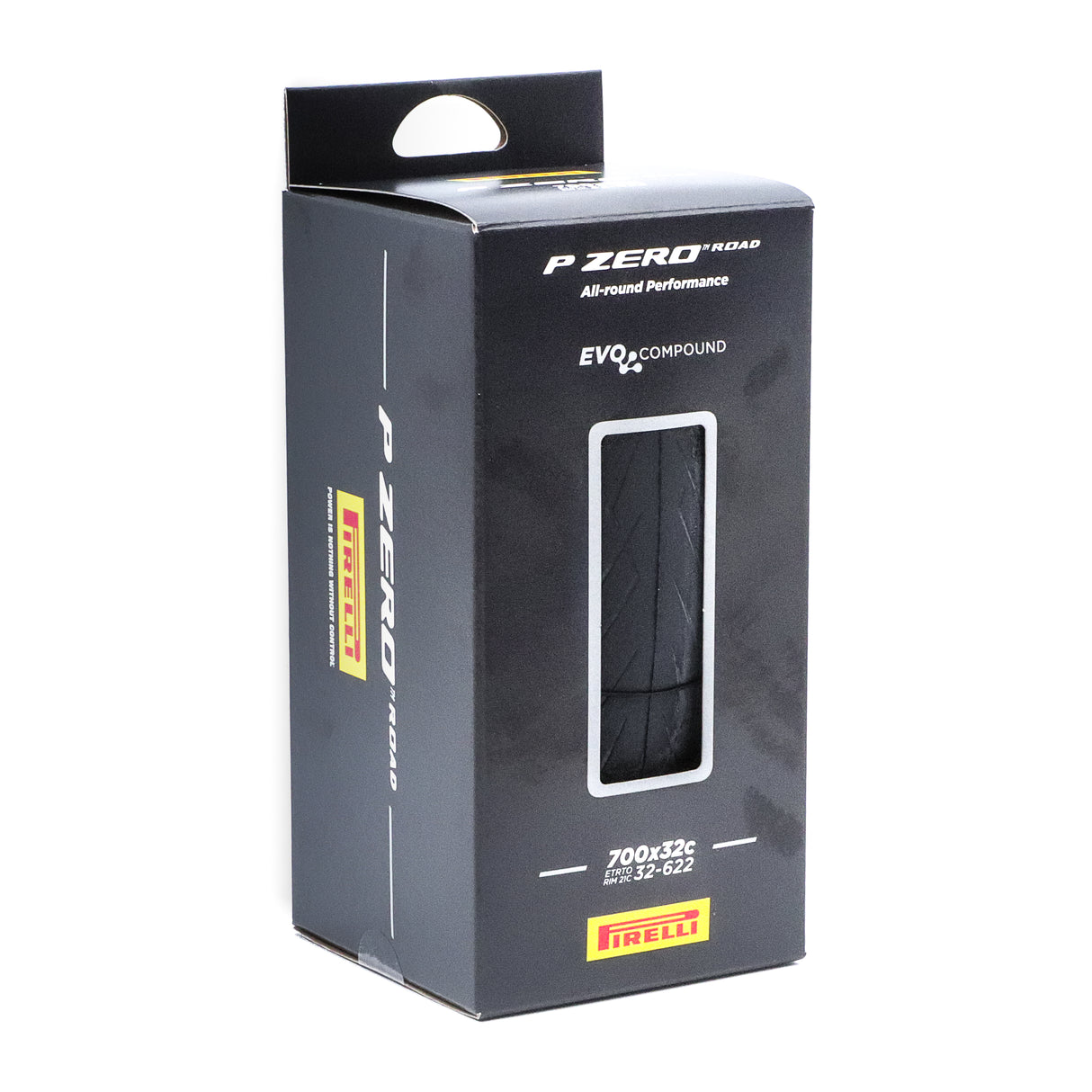 Pirelli P Zero Road Bike Tire 700x32c, Folding Tube-Type - Clincher - Black, Techbelt - EVO Compound