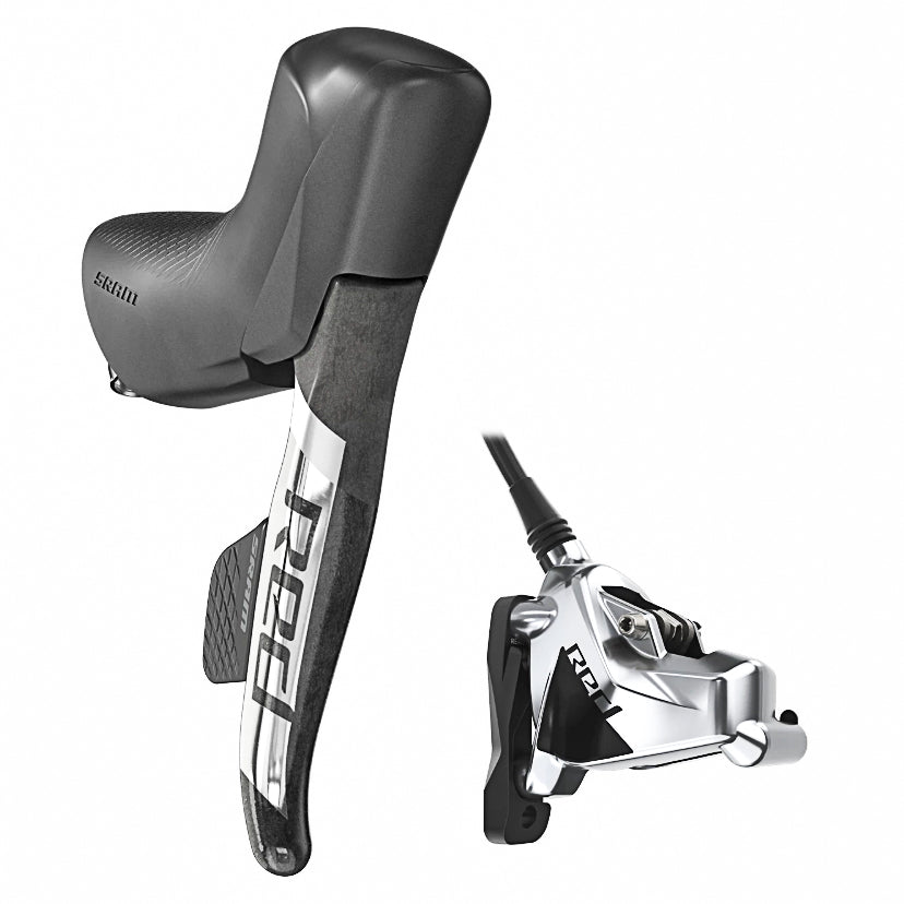 SRAM Red eTap AXS 12 Speed Front Shift Brake Lever and Hydraulic Disc Caliper - 1000mm
