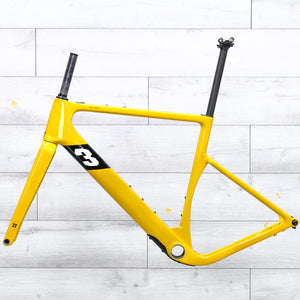 3T Ultra Gravel Bike Frameset - 2025, Mustard