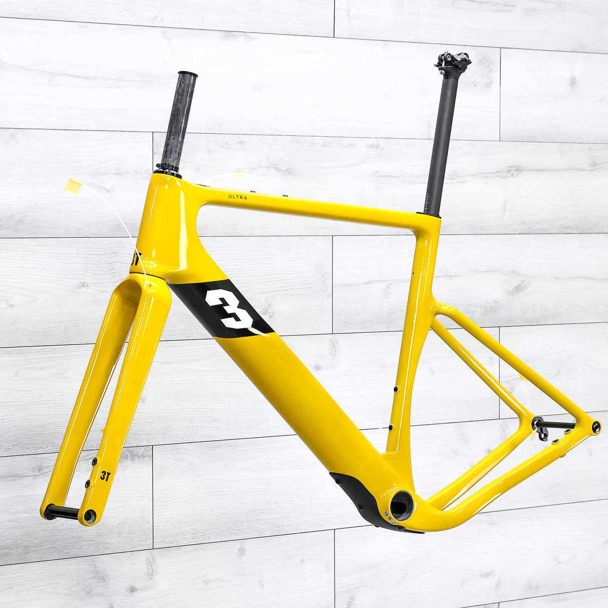 3T Ultra Gravel Bike Frameset - 2025, Mustard