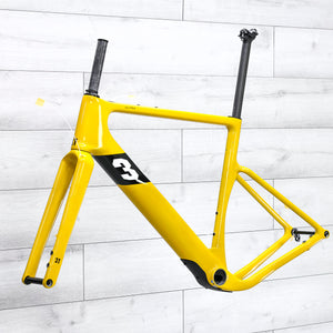 3T Ultra Gravel Bike Frameset - 2025, Mustard