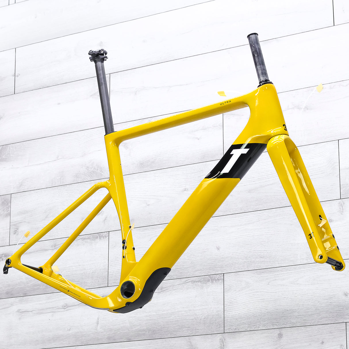 3T Ultra Gravel Bike Frameset - 2025, Mustard