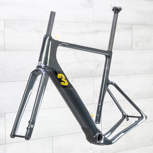 3T Exploro Ultra Graphite Gravel Bike Frameset - 56cm