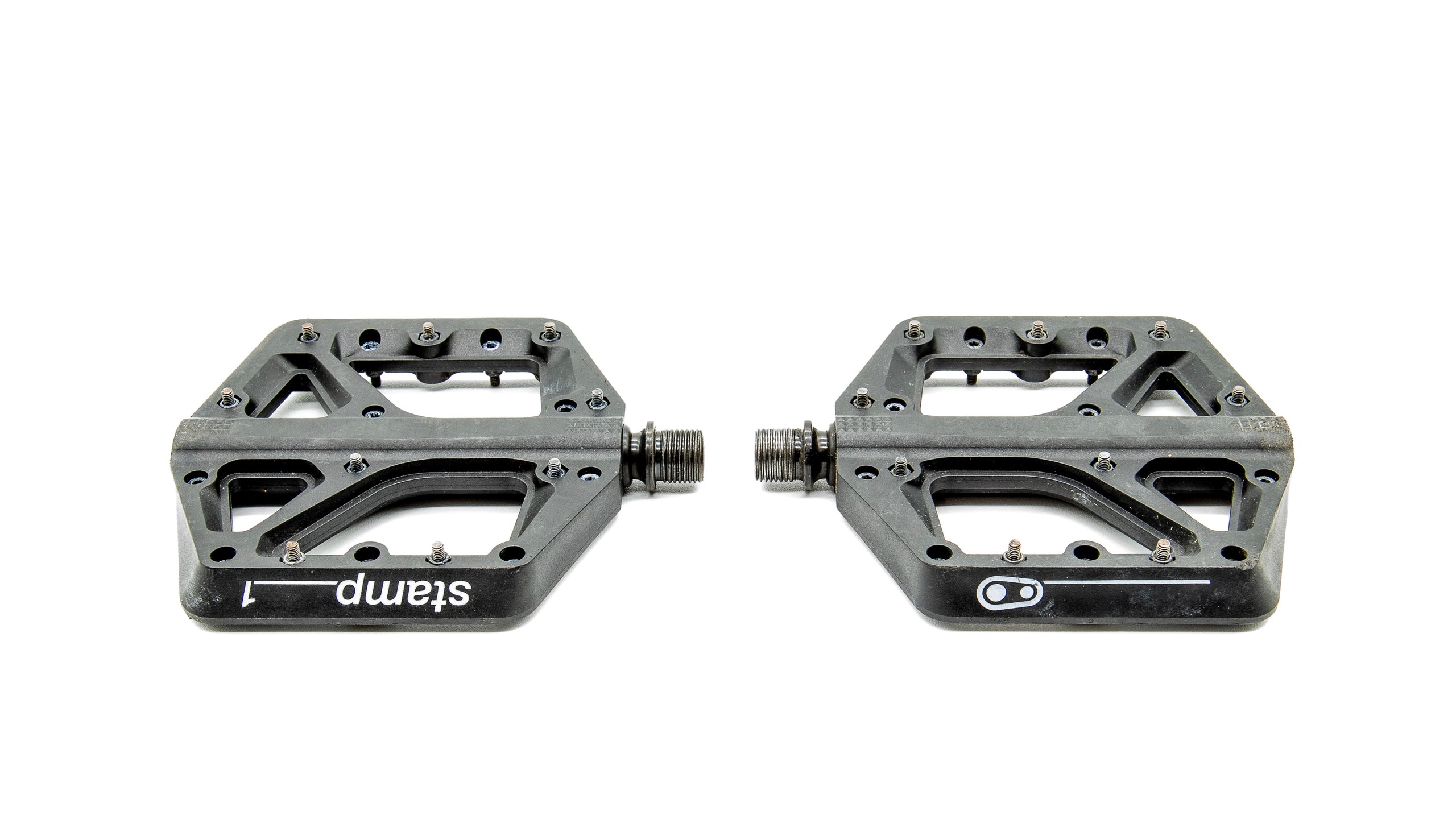 crankbrothers road bike pedals Crank Brothers Stamp 1 Pedals Black, Large