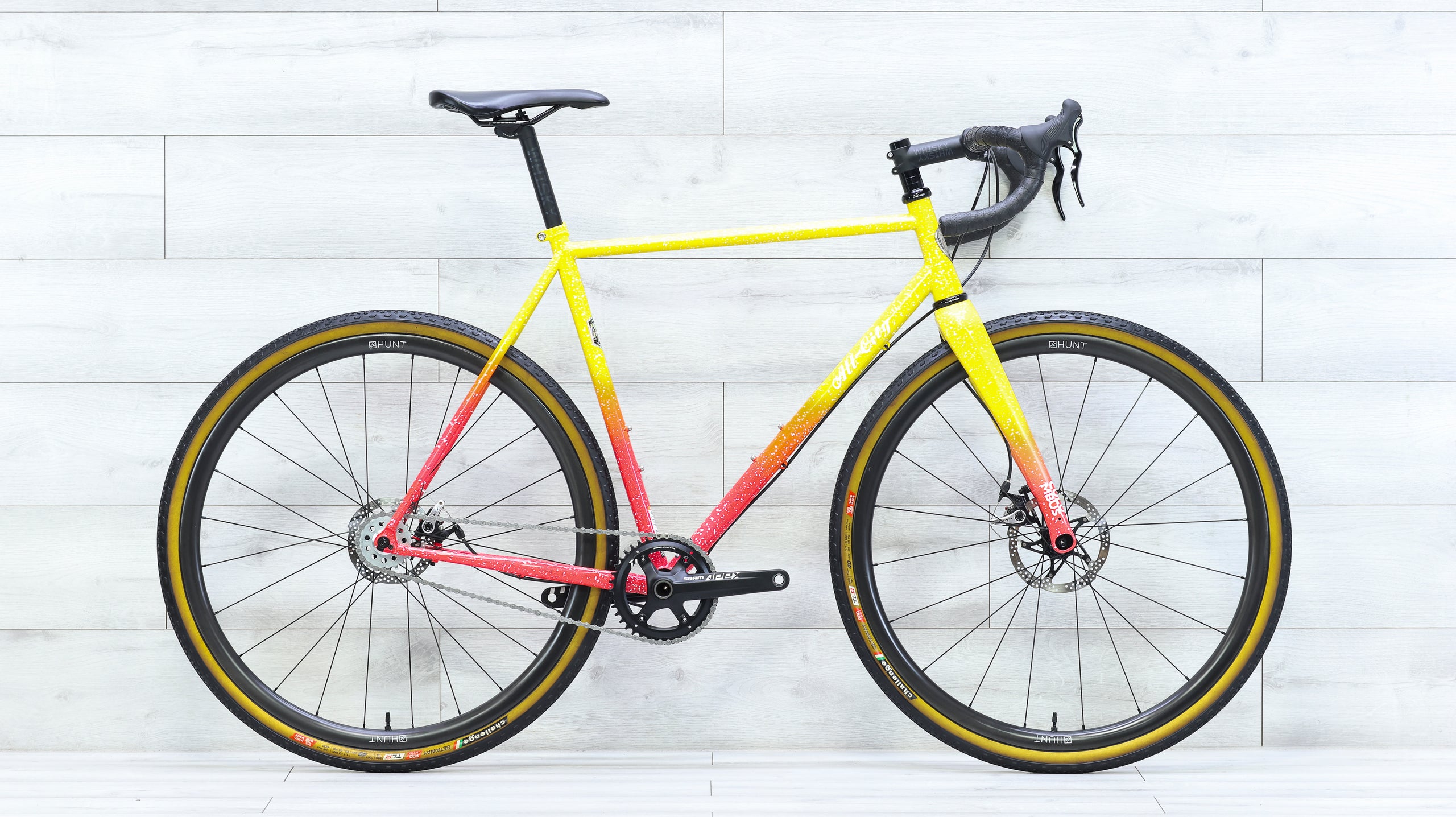 Flat Bar Cyclocross Bike All City Professional 4130 All-Road Flat