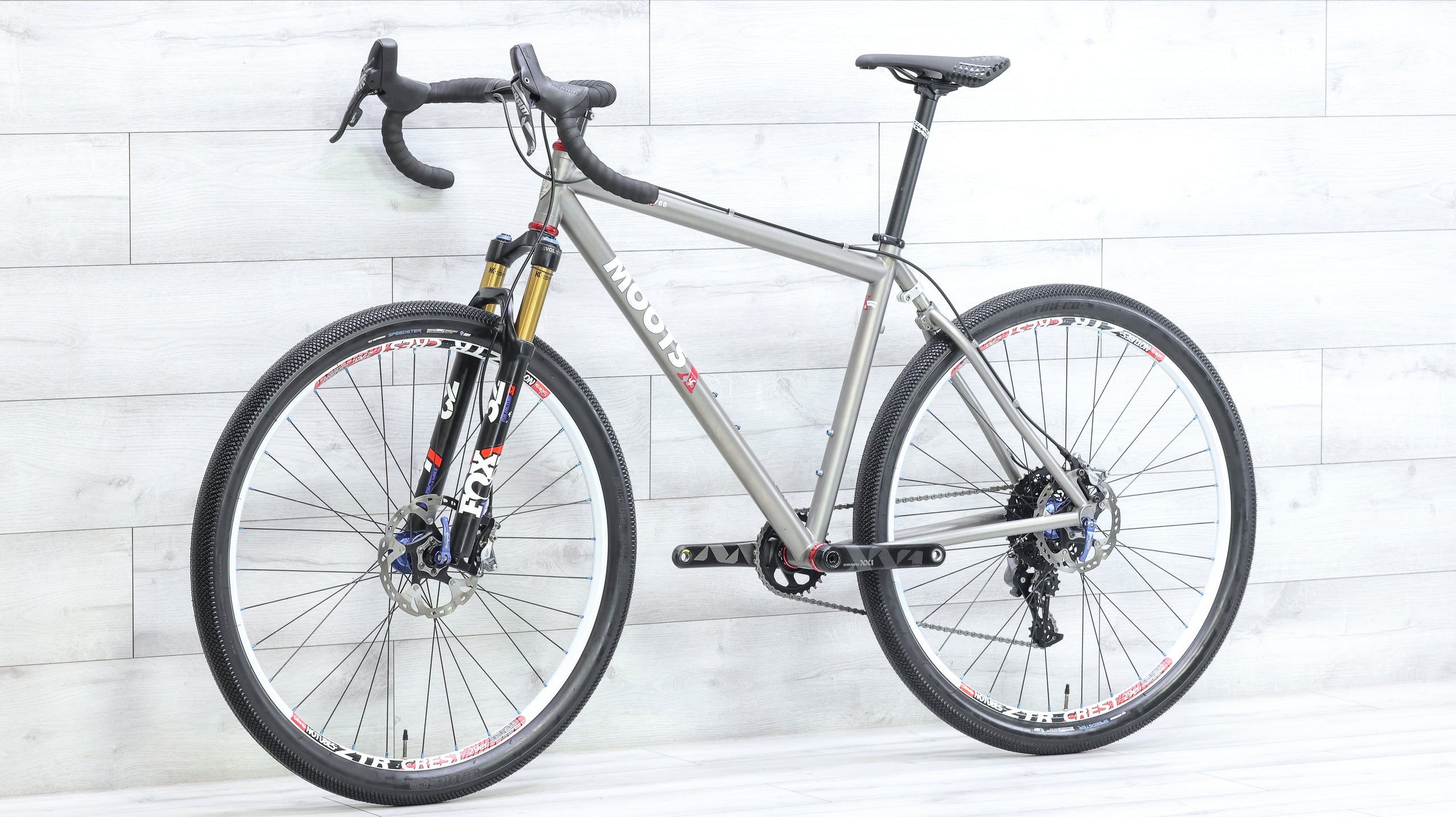 moots mountainbike Moots Mooto X YBB 25th Anniversary Edition Titanium Mountain Bike