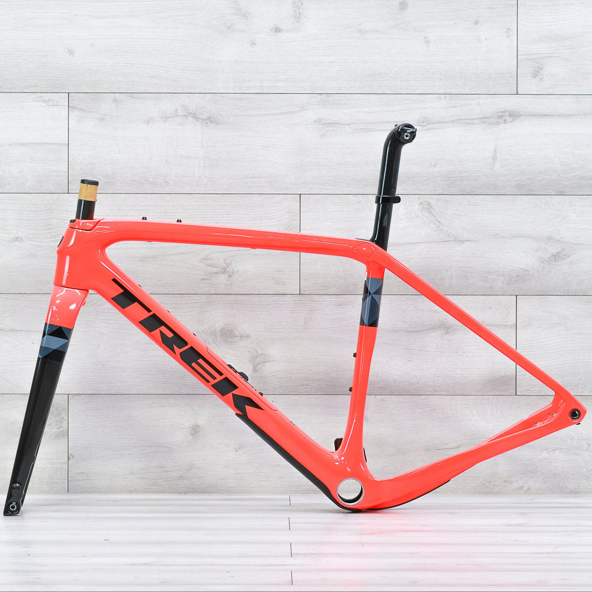 Trek Checkpoint SLR Project One Gravel Bike Frameset 700c Radioactive Coral - 2023, 54cm