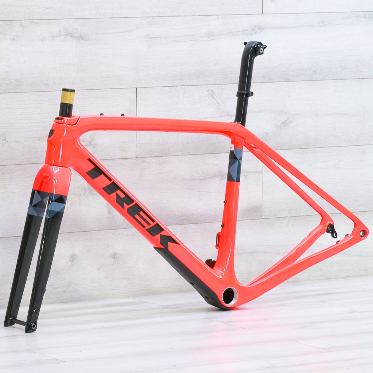 Trek Checkpoint SLR Project One Gravel Bike Frameset 700c Radioactive Coral - 2023, 54cm