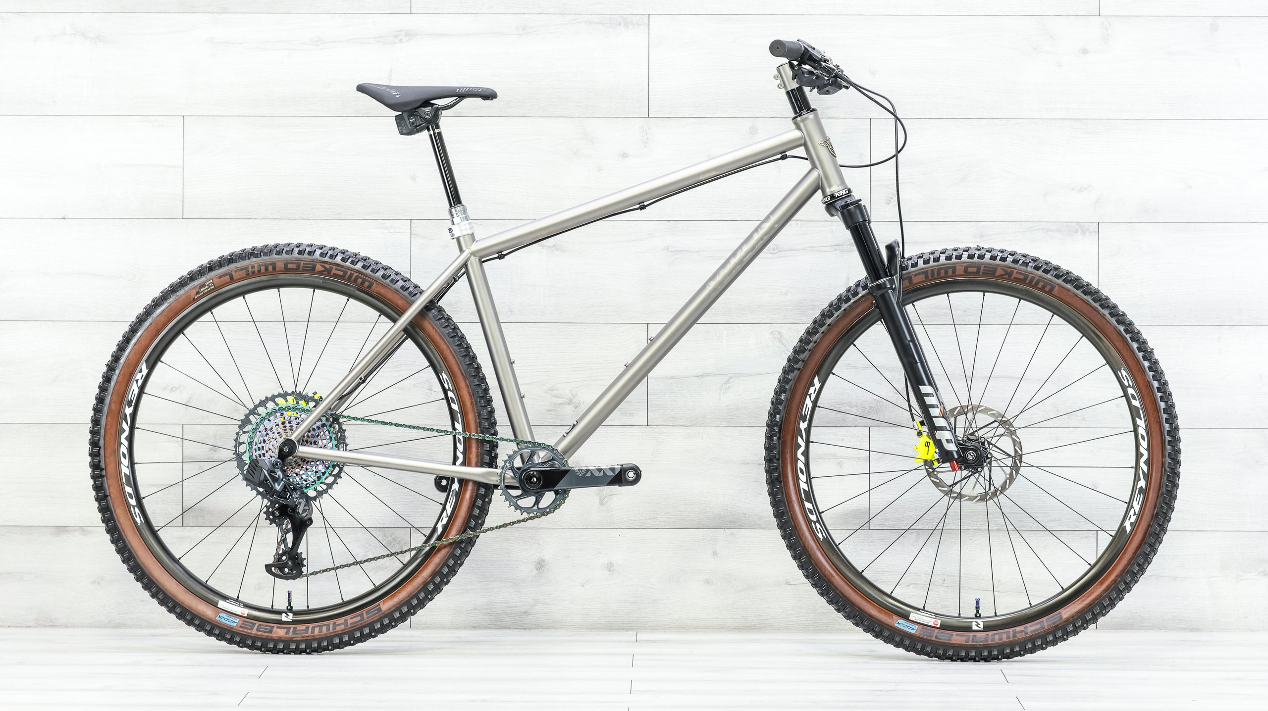 merlin mountainbike Merlin Telluride XLM120 Titanium Mountain Bike