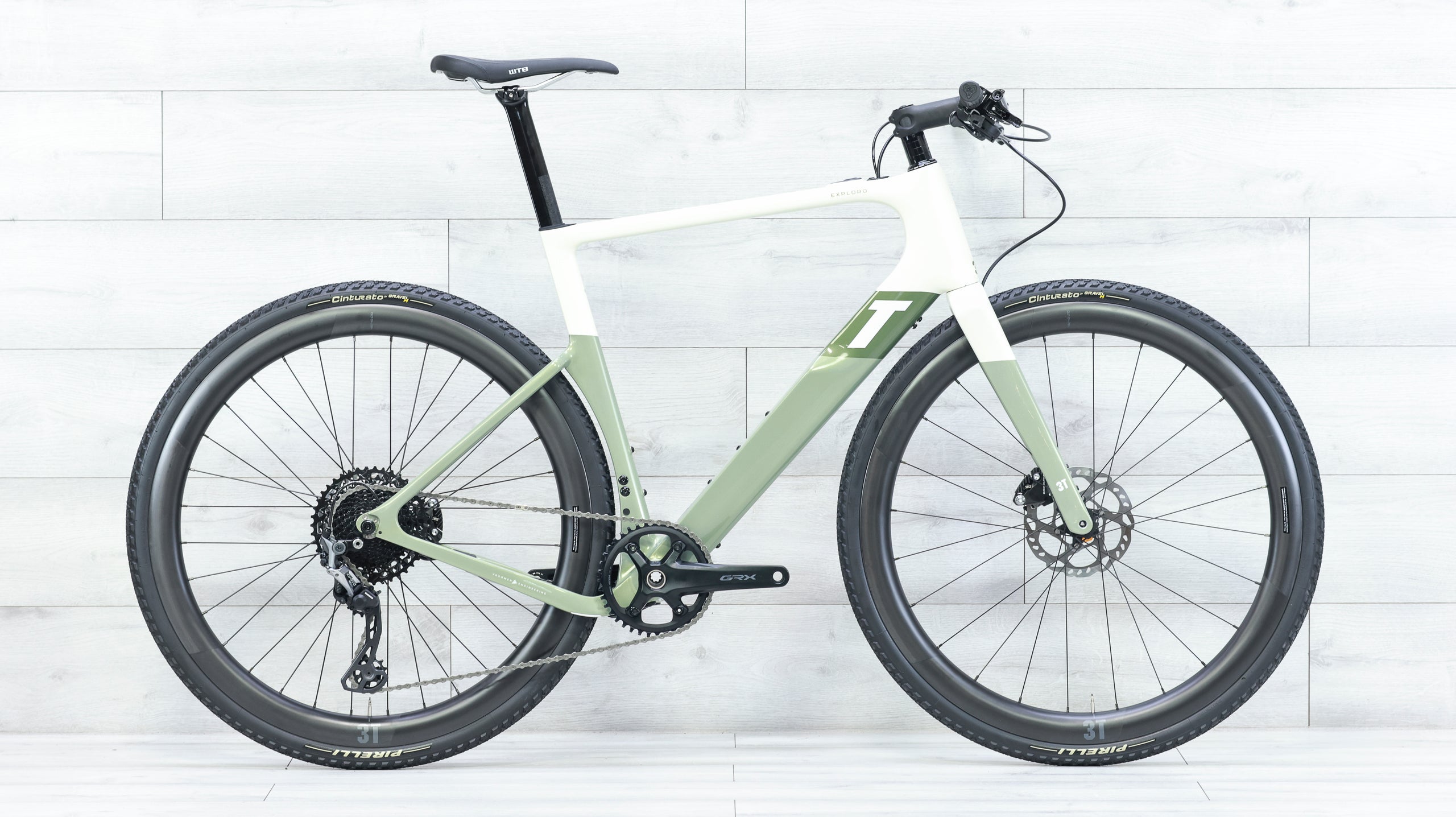 gravel e bikes 2024 3T Exploro RaceMax Boost GRX Flatbar Gravel E-Bike