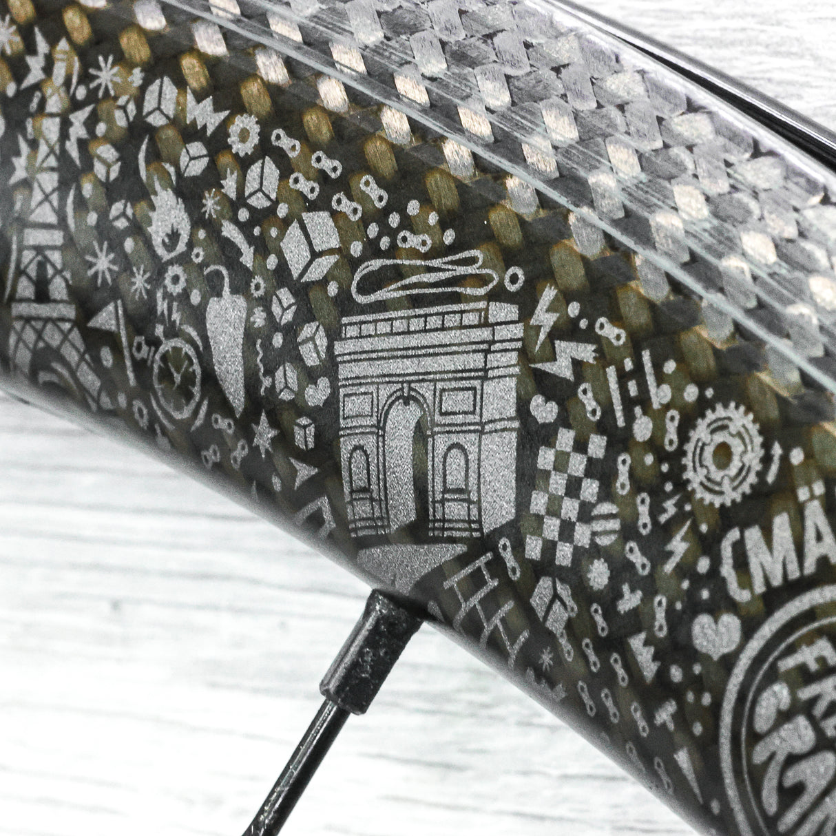 Mavic Cosmic Pro Carbon UST TDF Edition Wheelset – 700c, Rim Brake, Tubeless, HG 11-Speed