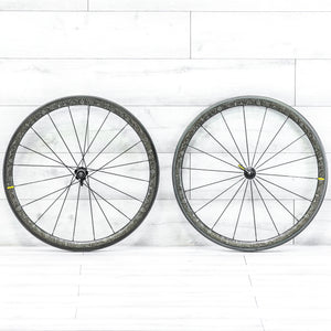 Mavic Cosmic Pro Carbon UST TDF Edition Wheelset – 700c, Rim Brake, Tubeless, HG 11-Speed