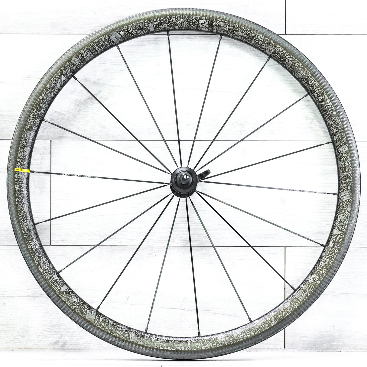Mavic Cosmic Pro Carbon UST TDF Edition Wheelset – 700c, Rim Brake, Tubeless, HG 11-Speed