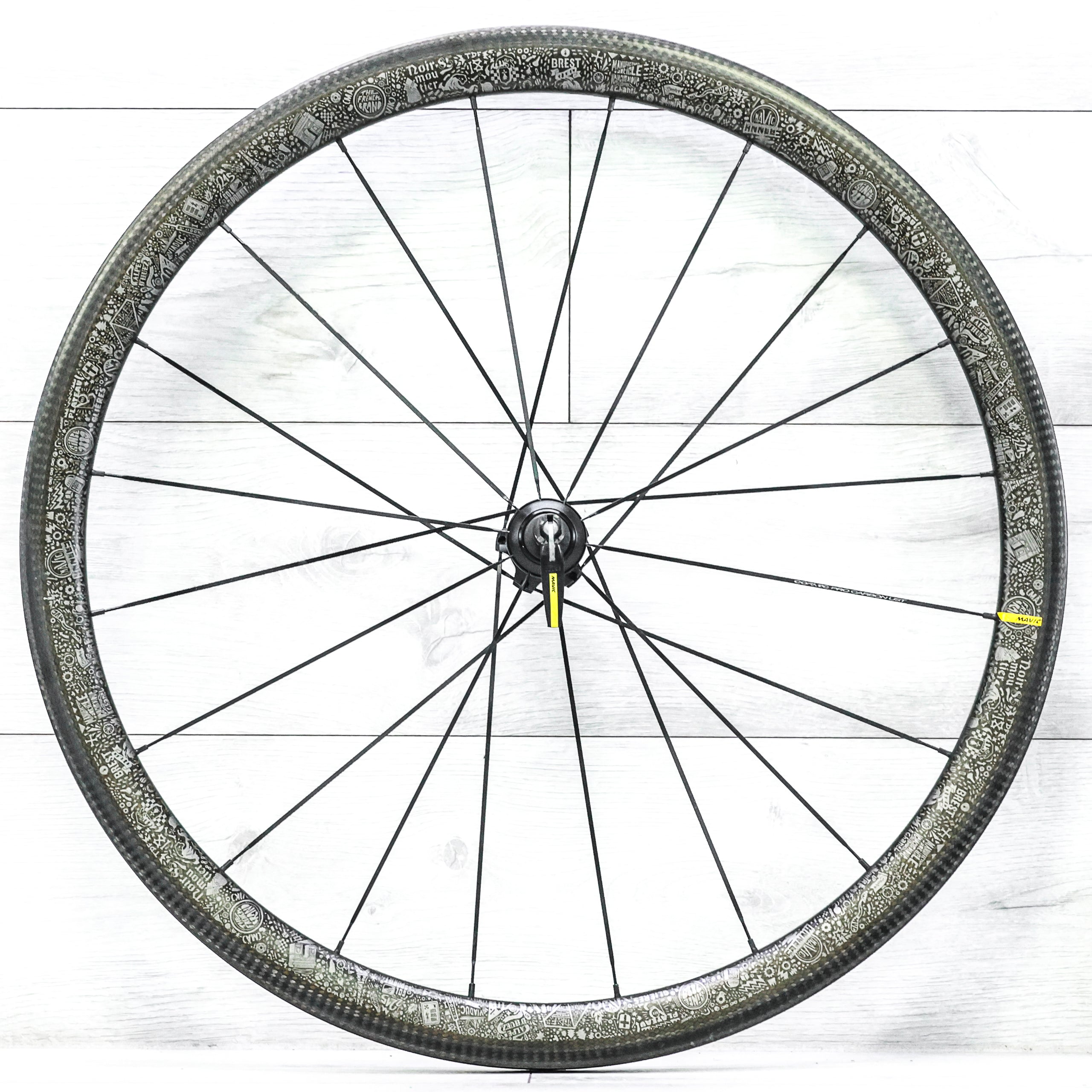 Mavic Cosmic Pro Carbon UST TDF Edition Wheelset – 700c, Rim Brake