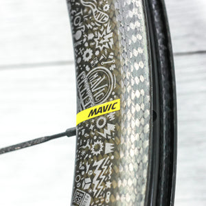 Mavic Cosmic Pro Carbon UST TDF Edition Wheelset – 700c, Rim Brake, Tubeless, HG 11-Speed