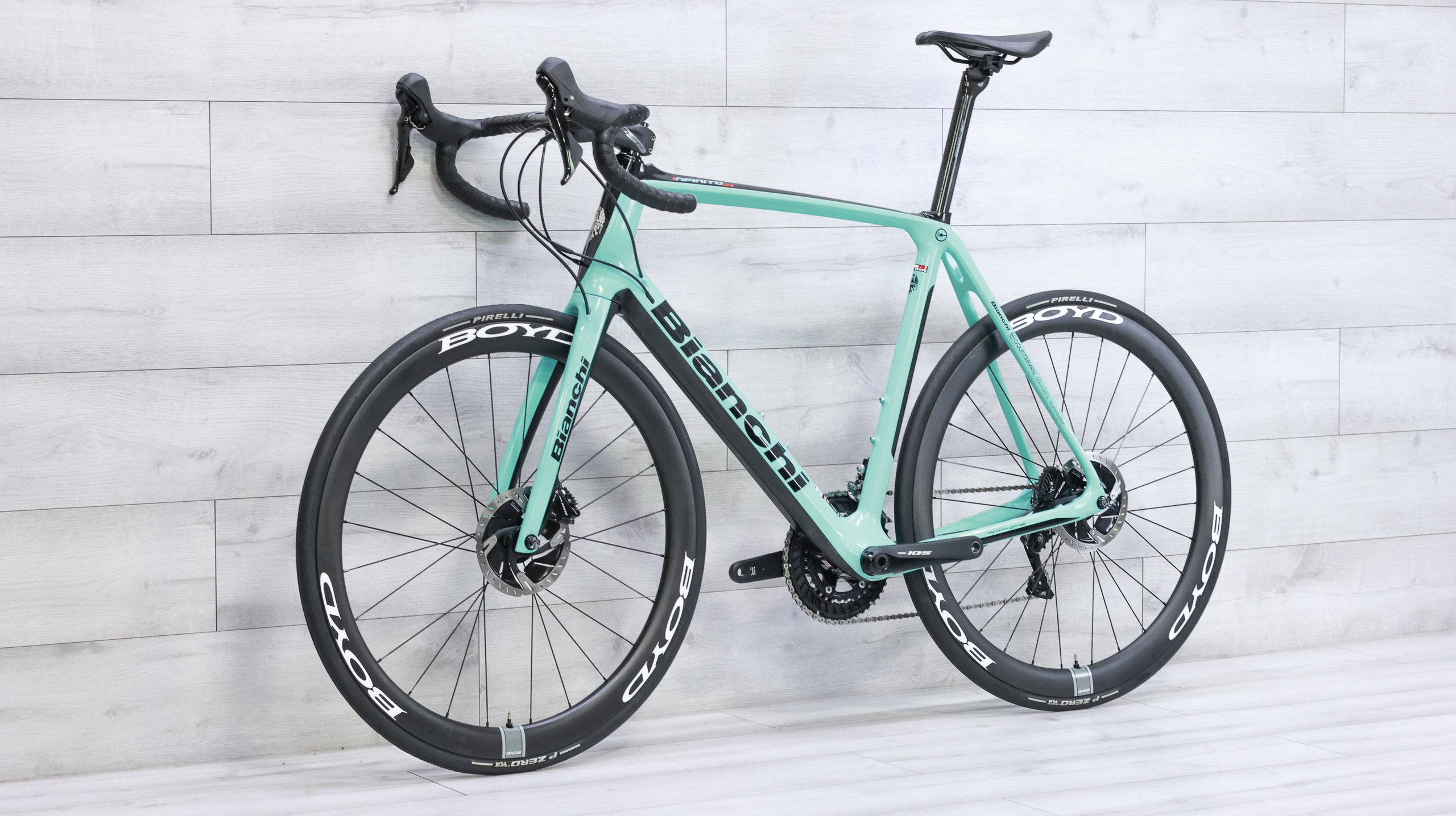 bianchi blue road bike Bianchi Infinito CV Disc Road Bike