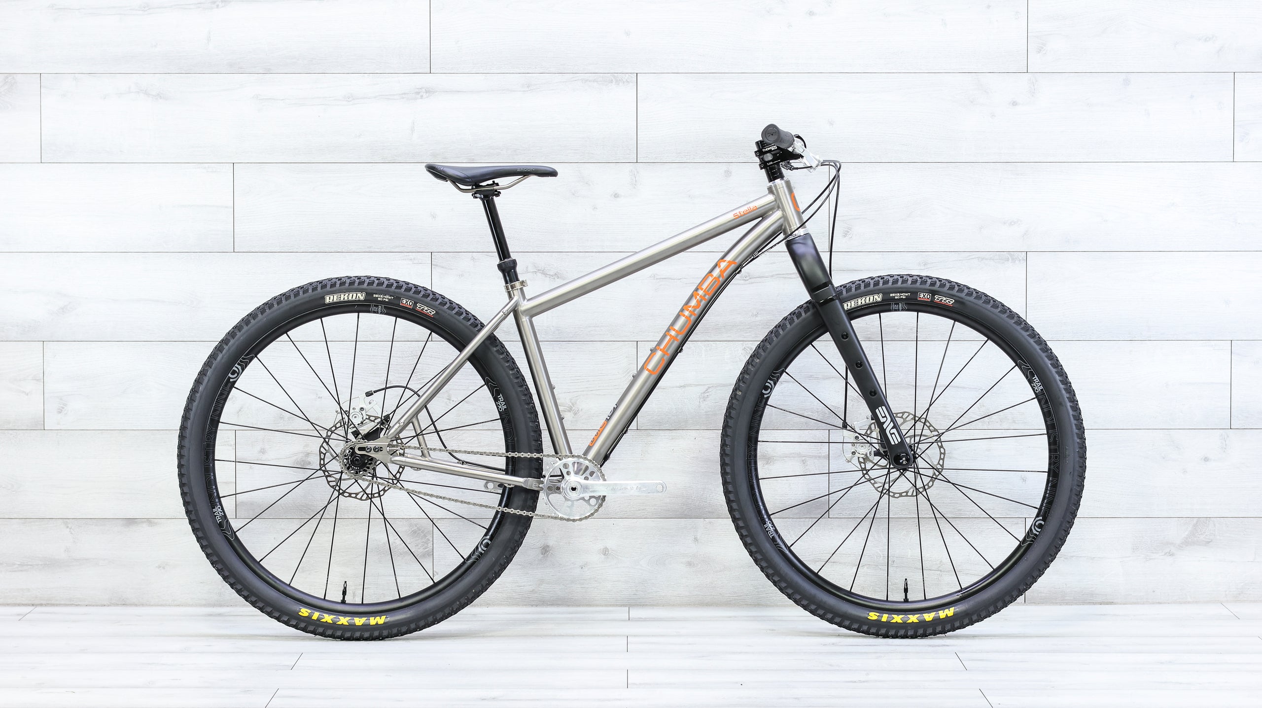 stella e mountainbike Chumba Stella Titanium Single Speed Mountain Bike