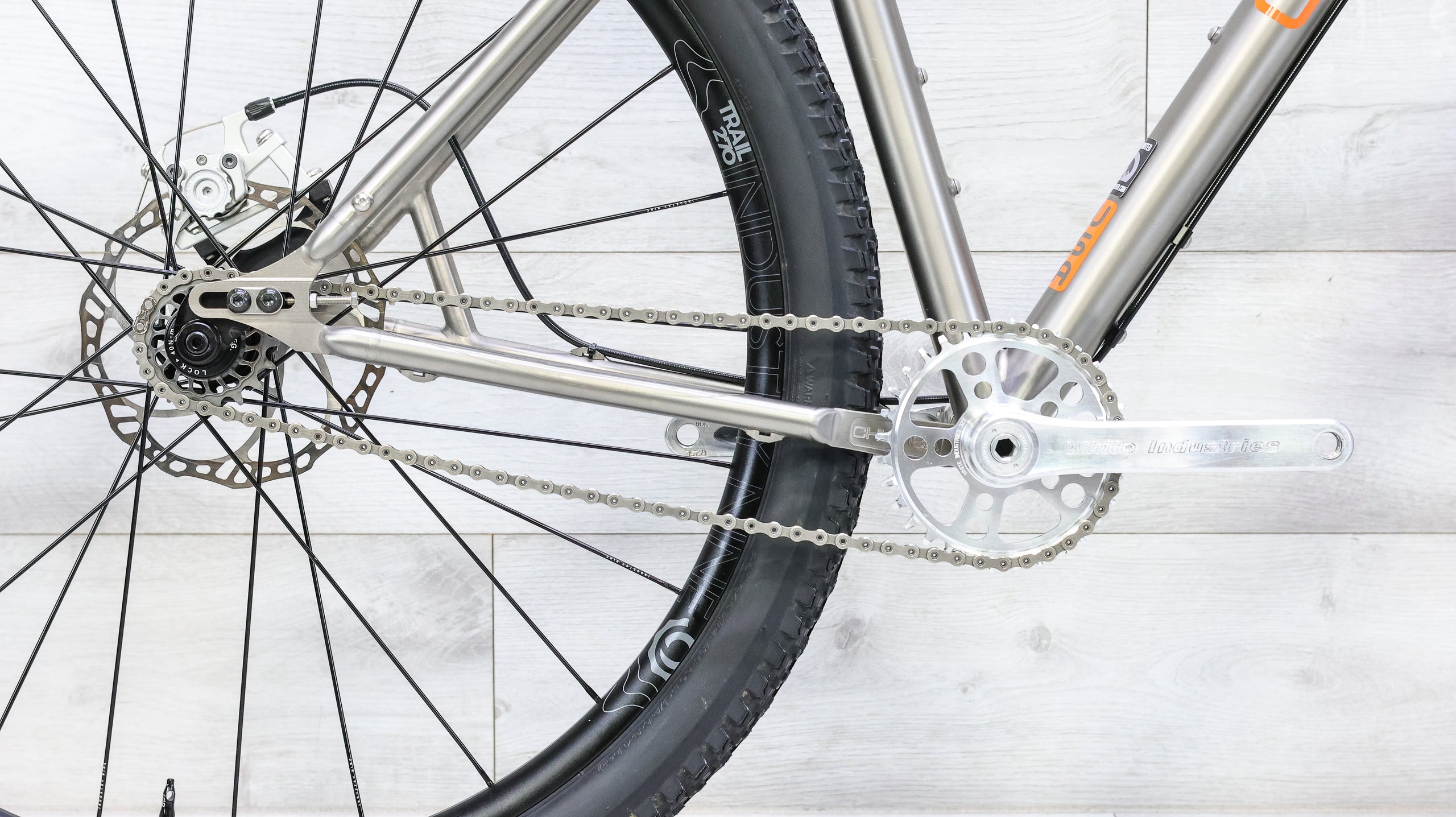 chumba gravel bike Chumba Stella Titanium Single Speed Mountain Bike