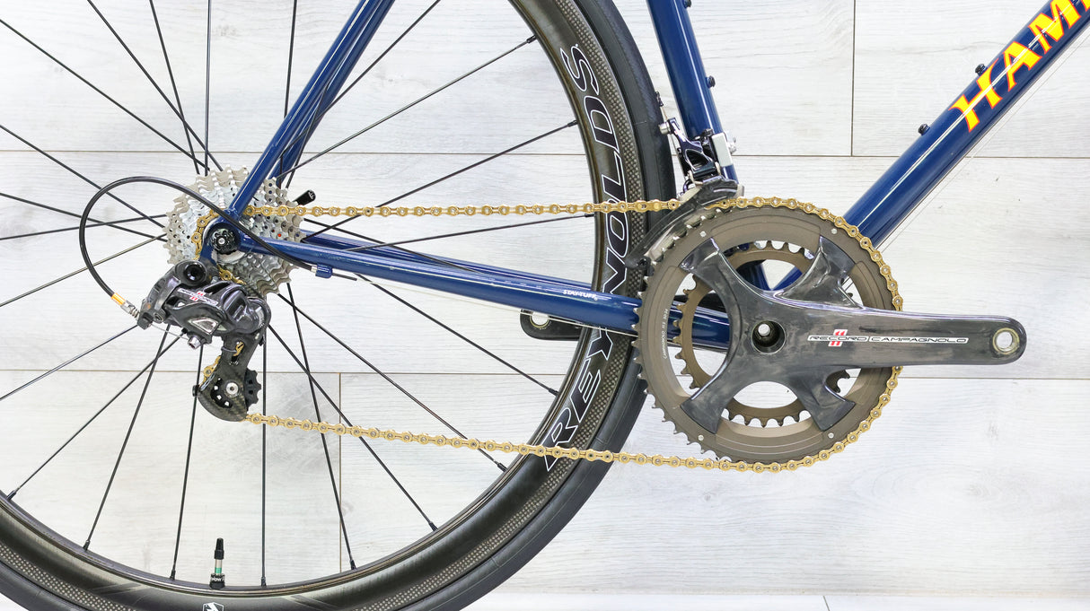 Hampsten Cinghiale Campagnolo Record Steel Road Bike - 2002, Large