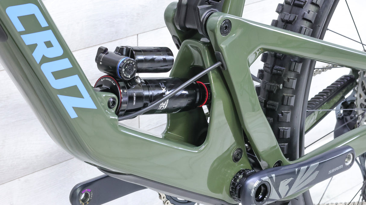 Santa Cruz Bronson X01 AXS Carbon CC RSV MX Mountain Bike - 2022, Large