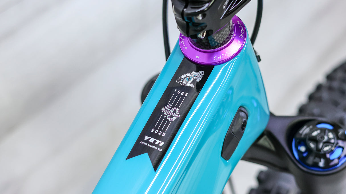 Yeti SB160 Turq Series 40th Anniversary Team Edition Mountain Bike - 2025, Large