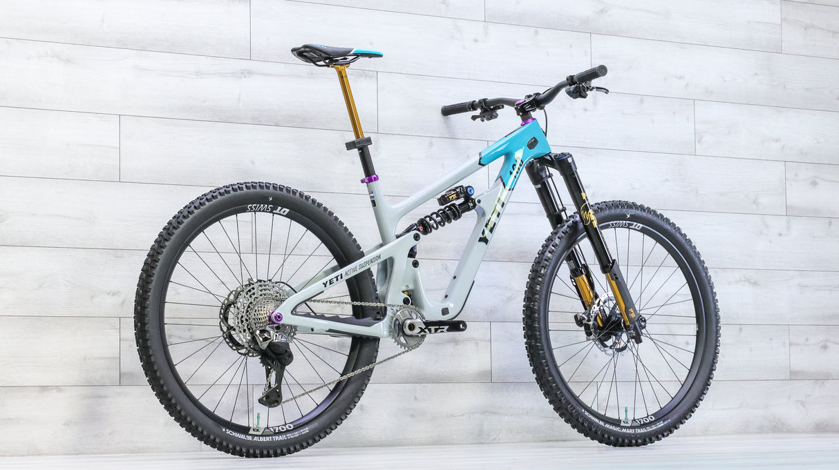 Yeti SB160 Turq Series 40th Anniversary Team Edition Mountain Bike - 2025, Large